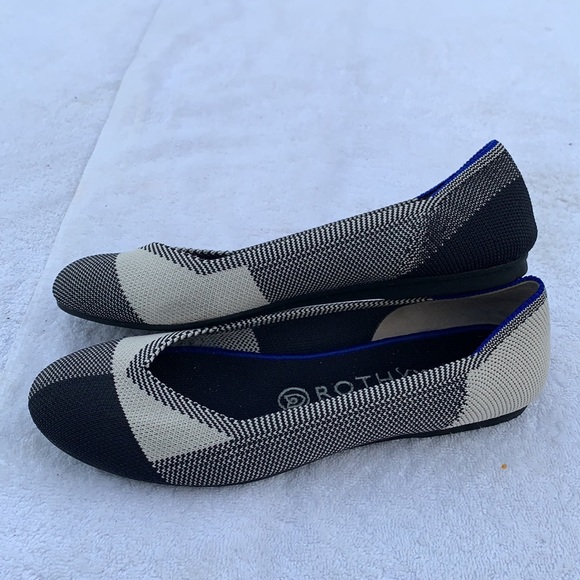 Rothy’s Captoe Round Flats sz 7 - Picture 15 of 16